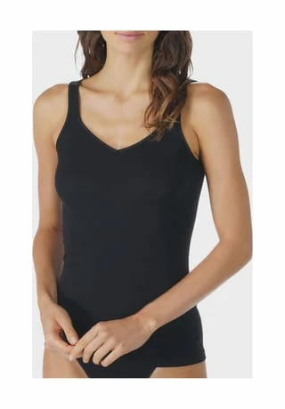 Mey Noblesse Unterhemd, V-Ausschnitt, Für Damen Schwarz 3 Mey Noblesse Unterhemd, V-Ausschnitt, Für Damen Schwarz