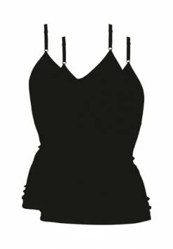 Mey BH-Hemd 2er Pack Noblesse Schwarz