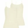 Mey Spaghetti Top 2er Pack Emotion Champagner