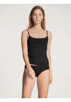 CALIDA Natural Comfort Unterhemd, Spaghetti-Träger, Für Damen 992 SCHWARZ 8 CALIDA Natural Comfort Unterhemd, Spaghetti-Träger, Für Damen 992 SCHWARZ -MEY Shop unnamed file 966