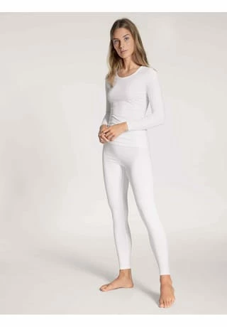 CALIDA Natural Comfort Unterhemd, Single-Jersey, Unifarben, Für Damen 001 WEISS 6 CALIDA Natural Comfort Unterhemd, Single-Jersey, Unifarben, Für Damen 001 WEISS – Bild 4