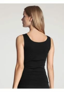 Alternative view of CALIDA Damen Tank-Top, V-Neck Feminin Sense Schwarz